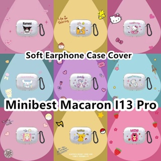 Vỏ Bảo Vệ Hộp Sạc Tai Nghe Minibest Macaron I13 Pro I13 Pro