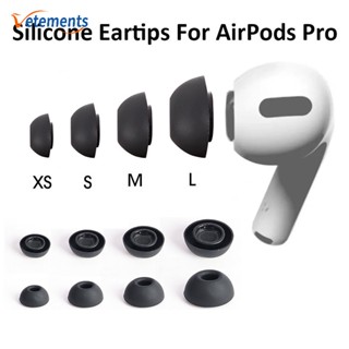 Đệm Silicon Đàn Hồi Bọc Tai Nghe Nhét Tai Chống Trượt Thay Thế Cho AirPod Pro 1 / 2 XS / S / M / L