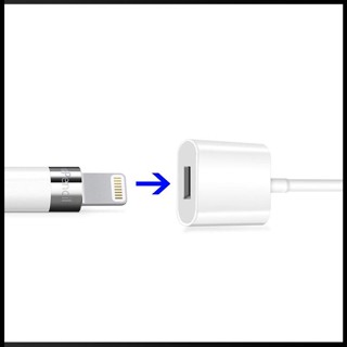 Dây Cáp Sạc Chuyển Đổi Đầu Đực Sang Đầu Cái Linh Hoạt Cho Apple Pencil