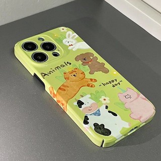 Ốp Điện Thoại Cứng Họa Tiết Sở Thú Cho Iphone 13 14pro 11pro12 maxxsmax 13 Hwq