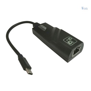 Cáp Chuyển Đổi USB C 3 1 Gigabit Ethernet Rj45 Lan Adapter 3 1 Type C Thẻ