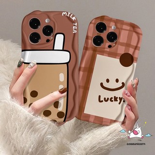 Ốp Điện Thoại Tpu Mềm Viền Cong Hình Trà Sữa 3D Cho Redmi A1 / 2 10C 9C NFC 10 10A 9A 9T 9 Note 11s 11 10s 10 Pro Max Plus 10Pro POCO M3