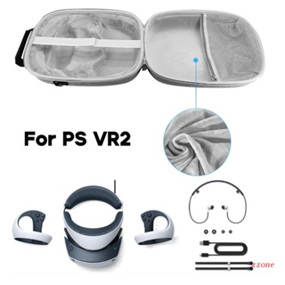 Hộp Cứng Đựng Tai Nghe Chơi Game PS VR2 Có Dây Đeo Bên Trong