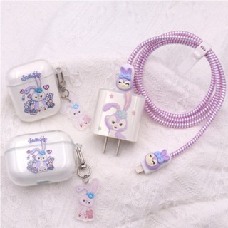Case airpod pro/2/1/3, hộp đựng tai nghe trong suốt bảo vệ bluetooth, cute đáng yêu