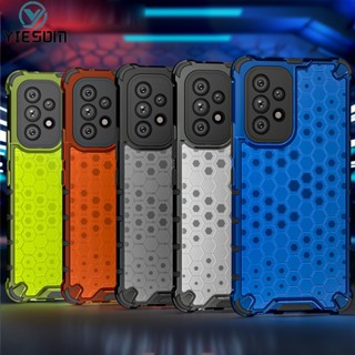 Ốp Điện Thoại Armor PC TPU Silicone Trong Suốt Sang Trọng Cho Samsung Galaxy A33 A53 A73 A14 A34 A54 5G A23 A13 4G