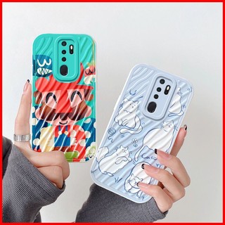 ốp lưng oppo A5 2020 ốp lưng oppo A9 2020 ốp điện thoại oppof11 Ốp Điện Thoại TPU Họa Tiết Gợn Sóng Nước Dễ Thương Cho OPPO A5 2020 OPPO A9 2020 OPPO F11 A5 2020 A9 2020 HTX