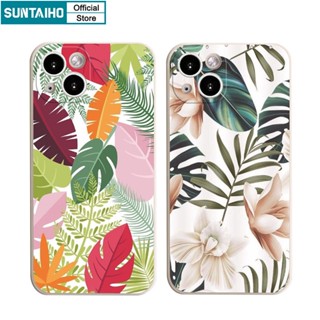 Suntaiho Ốp lưng iphone Ốp Điện Thoại Silicone Mềm Chống Bụi Hình Hoa Hướng Dương Cho IPhone 11 Pro Max 14 12 13 XS X XR XS Max 7 8 Plus