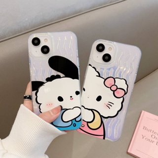 Pacha Dog Hello Kitty Iphone 12 Apple 13promax Phone Case 14 Protective Case 11/7/8 Laser Xr Female Xs 2wNI