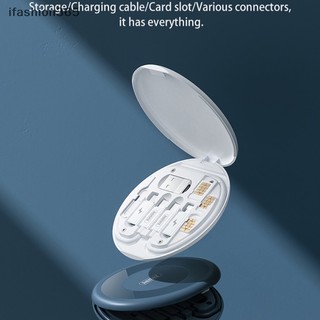 Hộp Đựng Dây Cáp Sạc Nhanh 5 Trong 1 60w ifashion365