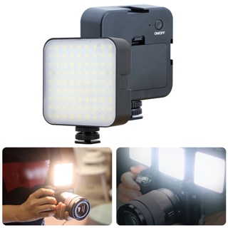 Đèn LED Tròn Mini Bằng Nhựa ABS Dùng Chụp Ảnh / Phát Sóng Trực Tiếp