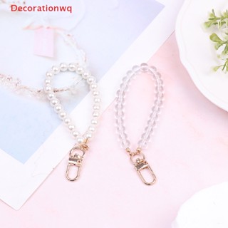 Dây Đeo Điện Thoại Chuỗi Hạt Ngọc Trai Trắng Trang Trí Điện Thoại Mới