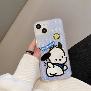 Cartoon Pacha Dog Apple 14promax Phone Case Iphone13/12 Protective Shell 11/7/8P Laser Xrxs yIlT