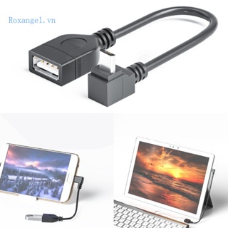 Dây Cáp Nối Micro USB Sang USB2 0 Bẻ Góc 90 Độ Cho Điện Thoại / Máy Tính Bảng