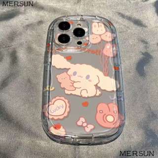 ✅Ốp Điện Thoại Dẻo Trong Suốt Họa Tiết Chú Chó Cinnamon Chống Sốc Cho iPhone14promax71311 xr 12 / 8p xs