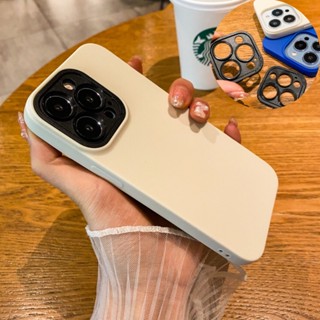 Ốp Điện Thoại Silicon TPU Mềm Nhám Đơn Giản Chống Sốc Cho for IPhone 14 pro max 11 7Plus 8Plus XR 14 13 12 Pro Max