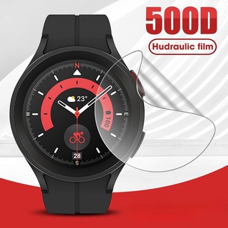 Miếng Dán Gel Mềm Trong Suốt Chống Trầy Xước Cho Đồng Hồ Thông Minh Samsung Galaxy Watch 5 Pro HD 5 40 / 44mm