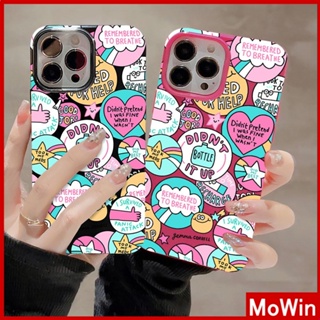 For iPhone 14 Pro Max iPhone Case Black Pink Glossy TPU Soft Case Shockproof Protection Camera Cute Graffiti Compatible with iPhone 13 Pro max 12 Pro Max 11 xr xs max 7Plus 8Plus