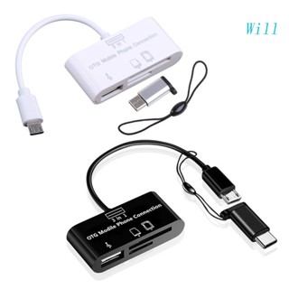 Đầu Đọc Thẻ Nhớ Micro USB SD TF Siêu Tốc Độ Cao
