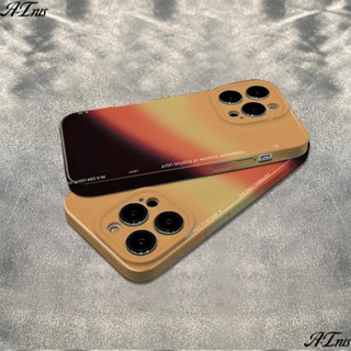 Ốp Điện Thoại Màu Gradient Chống Sốc Cho Apple 1378 6In 14pro max iPhone1211plus