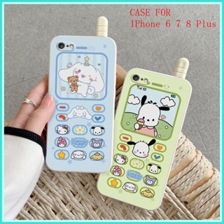 ốp lưng iPhone 6 7 8 Plus SE2020 Ốp Điện Thoại TPU Mềm Họa Tiết Hoạt Hình Cho iphone 6Plus 7Plus 8Plus DGD