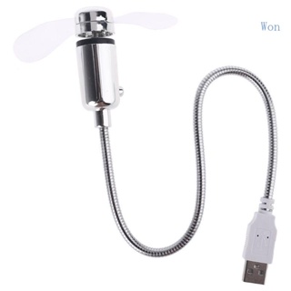 1 Quạt USB Để Bàn Làm Việc Mùa Hè Yên Tĩnh Màu Trắng