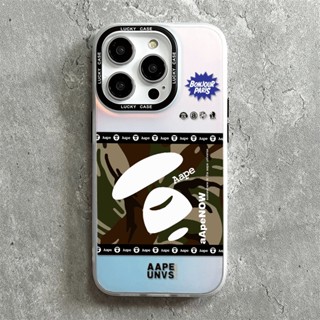 BAPE Ốp Điện Thoại Chống Sốc Chống Rơi Họa Tiết One Piece Cho iphone 14 11 13 12 X XS Pro Max xr Mini xr 7 8 plus