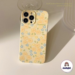 Ốp Điện Thoại TPU Mềm Họa Tiết Hoa Màu Vàng Nhạt Cho IPhone 11 14 Pro Max 13 Pro Max 12 IPhone X XS XS Max XR 7 8 Plus