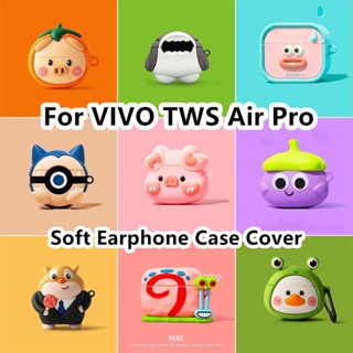 Vỏ Bảo Vệ Hộp Sạc Tai Nghe VIVO TWS Air Pro Họa Tiết Hoạt Hình Dễ Thương
