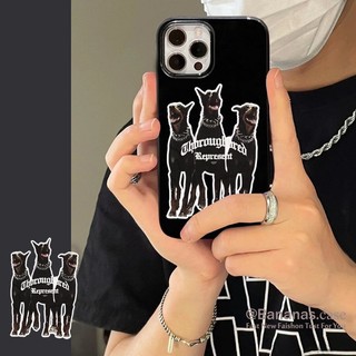 Ốp Điện Thoại Dẻo Viền Đen Họa Tiết Hoạt Hình Dễ Thương Cho IPhone 14 Plus 14 13 12 11 Pro Max X Xr Xs Max 7 8 Plus SE2020
