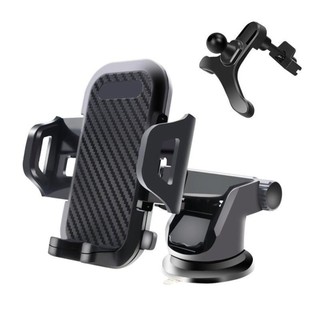 Mobile Phone Holder Car 3 In 1 Ventilation &amp; Sucker For Silicone Protection Universal Bracket Rotation Flexible [Q/15]