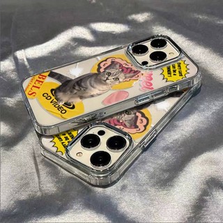 Cute Cat 14promax Apple 13 Phone Case Iphone12 Soft 11 Simple Ins Style 7/8plus Drop-Resistant TAvh