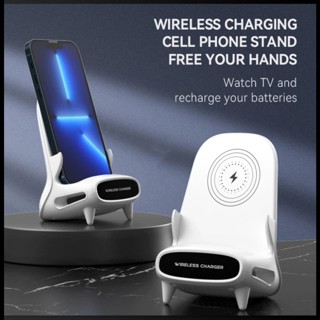 Giá Đỡ Điện Thoại Kiêm Sạc Không Dây Tự Động Mini