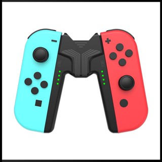 Tay Cầm Chơi Game Nintendo Switch Oled Joy Con Có Đèn Led Kèm Sạc Tiện Dụng