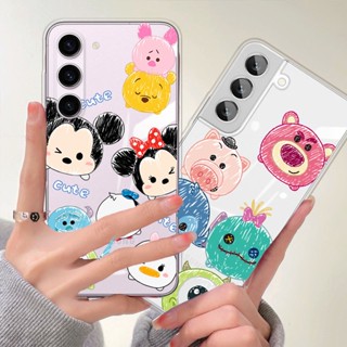 Ốp Điện Thoại Mềm Trong Suốt In Hình Dễ Thương Cho Samsung S8 S10 S9 S20 S21 S23 + S22 Ultra Note 9 10 + 20 Ultra S21 FE 5G