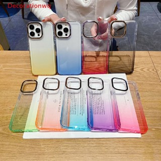 Ốp Điện Thoại Armor Màu Gradient Chống Sốc Cho iPhone 14 13 12 PRO MAX Mới