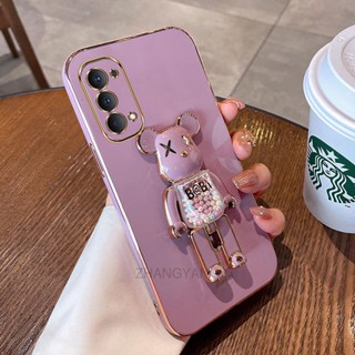 ốp lưng Samsung NOTE 20 PLUS NOTE 20 Ốp Điện Thoại TPU Silicon Mềm Mạ Điện Xoay 3D Có Giá Đỡ Hình Gấu Kẹo Cho Samsung NOTE 20 PLUS NOTE 20