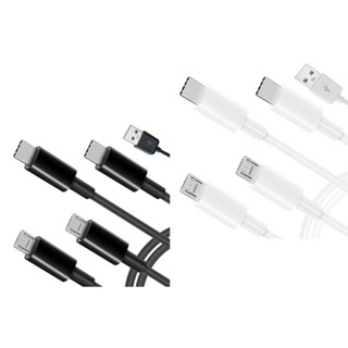 Dây Cáp Sạc Chuyển Đổi 1 Trong 4 Đầu USB Sang 2 Cổng Type-C + 2 Cổng Micro Cho Điện Thoại / Máy Tính Bảng
