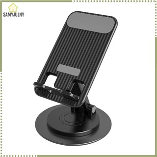 Giá Đỡ Điện Thoại / Máy Tính Bảng Bằng Hợp Kim Nhôm Xoay 360 Độ Có Thể Thu Gọn Tiện Dụng