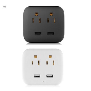 Dây Cáp Bảo Vệ Nguồn 2 Ổ Cắm USB 2x Cho Điện Thoại / Máy Tính Bảng