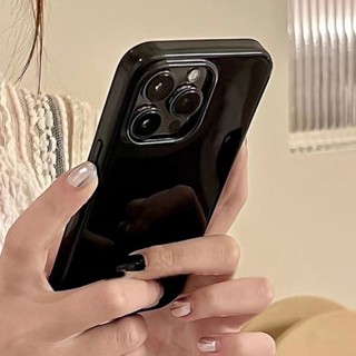 Ốp Điện Thoại TPU Mềm Chống Sốc Màu Đen Nhám Cho IPhone 14 Pro Max 11 12 11 Pro Max X XS XR 7Plus