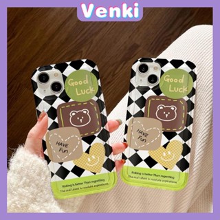 VENKI -For iPhone 11 iPhone Case Clear Case TPU Soft Case Airbag Shockproof Cute Cute Cartoon Bear Compatible with iPhone 14 13 Pro Max iPhone 12 Pro Max 11 7Plus 6Plus XR xs max