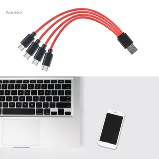 Dây Cáp Sạc Nhanh USB Loại C 4 Trong 1 Cho Tablet / Laptop / Điện Thoại