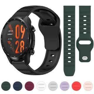Dây Đeo Silicone 22mm 20mm Cho TicWatch Pro 3 Ultra GPS / LTE / GTX
