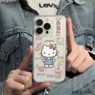 ✅Ốp Điện Thoại Mềm Chống Sốc Hình Mèo Đơn Giản Cho iPhone12 Apple max13 6In 1178 14pro Z4RU