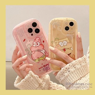 Ốp Điện Thoại Mềm Trong Suốt In Hình SpongeBob Cho iPhone 14 Plus 14 13 12 11 Pro Max X Xr Xs Max 7 8 6 6s Plus