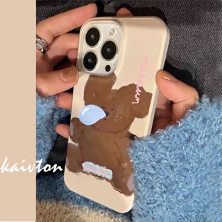 INS Cartoon Bear for X Apple 14 Phone Case Iphone13promax Soft 12pro Cute 11 Female 8P F6Iq