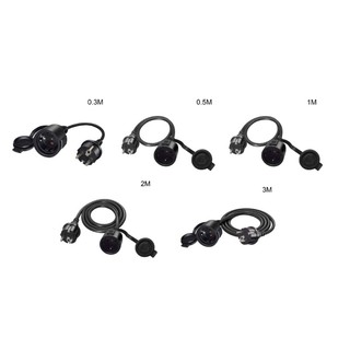Dây Cáp Nối Nguồn Đầu Cắm EU4.8mm 2 Chấu Sang Đầu Cắm EU4.8mm Kèm Vỏ Bọc Chống Bụi