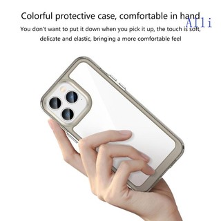Ốp Điện Thoại Dạng Giáp Chống Sốc Màu Khối Cho Iphone 14 14 Plus 14 Pro 14 Pro Max