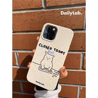 Dailylab Original Degradable for Apple 13 Promax Phone Case Iphone12 Cute Kitten 11 dLyA