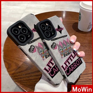 Ốp lưng iPhone 14 Pro Max Ốp Lưng iPhone Màu Xám Học Sinh Miếng Dán Da Lộn Ốp Máy Ảnh Chống Sốc Bảo Vệ Hình Thỏ Dễ Thương Tương thích với iPhone 13 Pro max 12 Pro Max 11 xr xs max 7Plus 8Plus